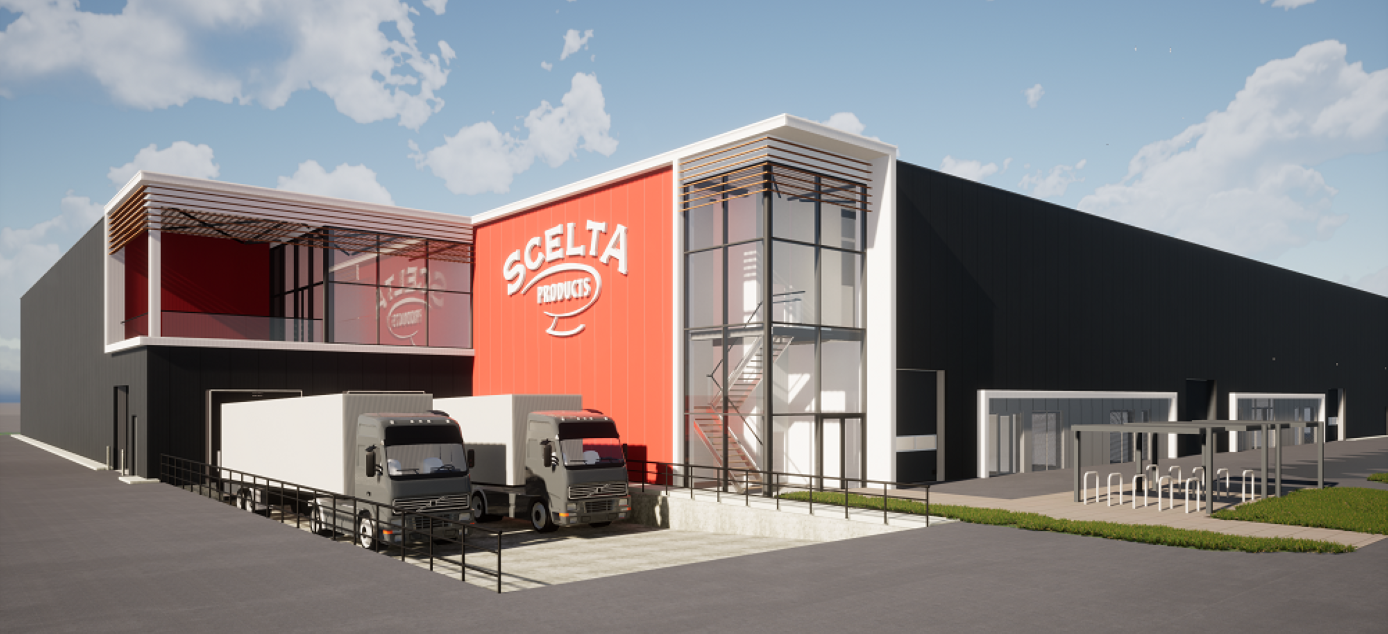 Bedrijfspand klant DWT Scelta Products